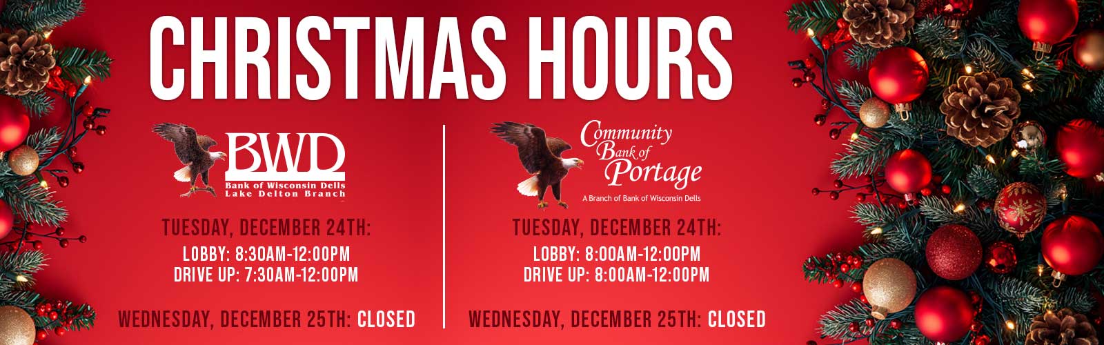 Christmas Hours